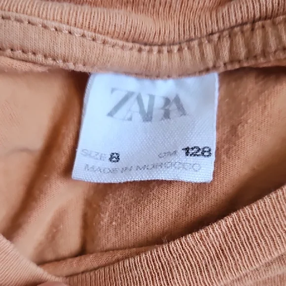 Zara Kids Graphic Tee - Light Orange - Picture 2 of 5